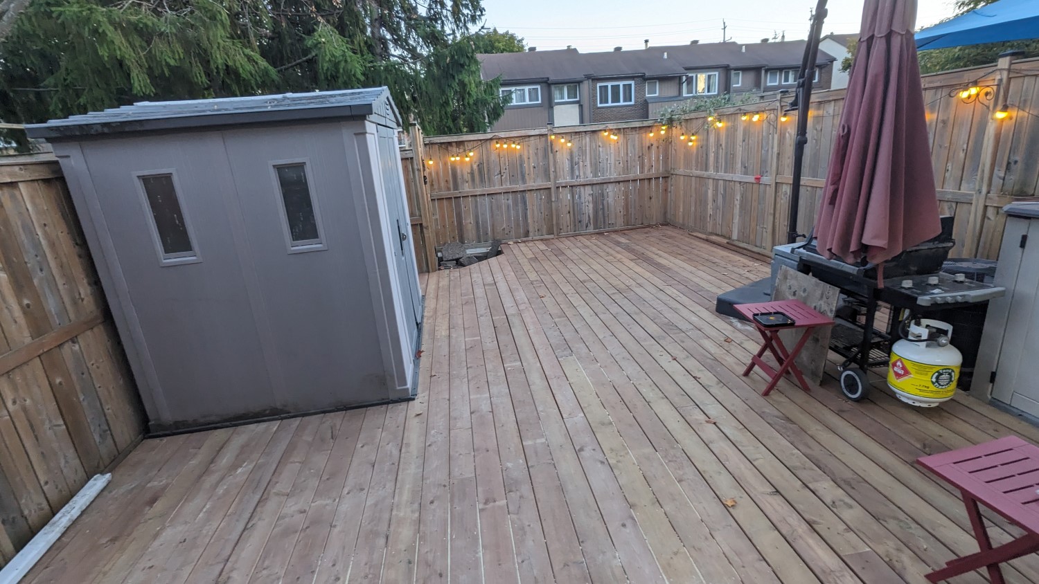 Ground-Level Deck Transformation