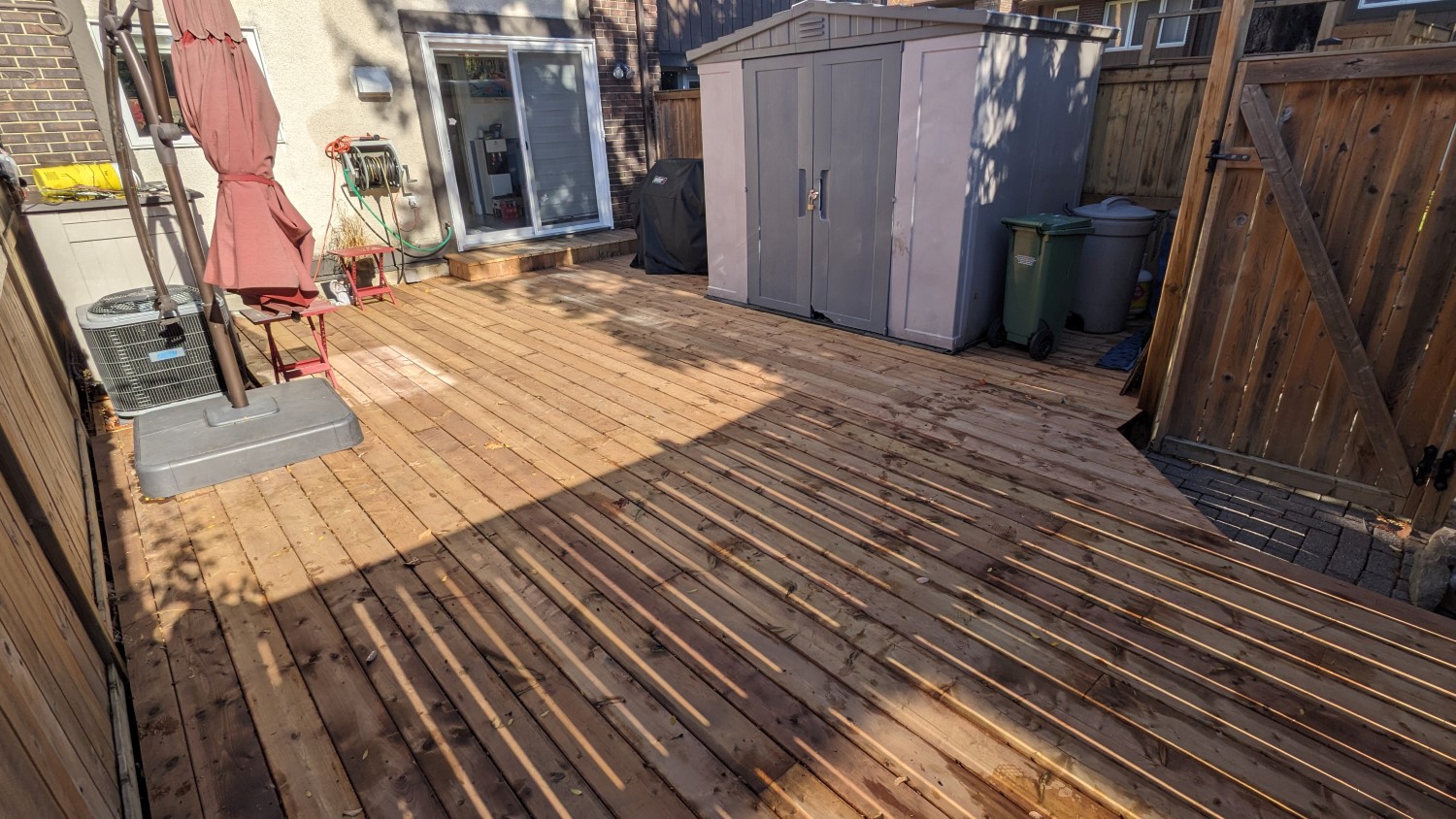 Full Backyard Deck
